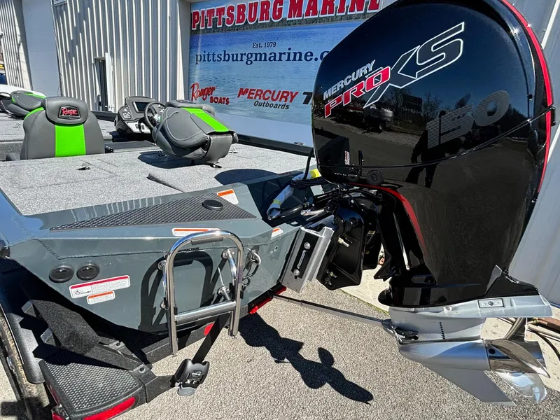 Slide: The Image of 2025 Ranger RT 198P boat with Mercury Pro XS engine at Pittsburg Marine. - 10