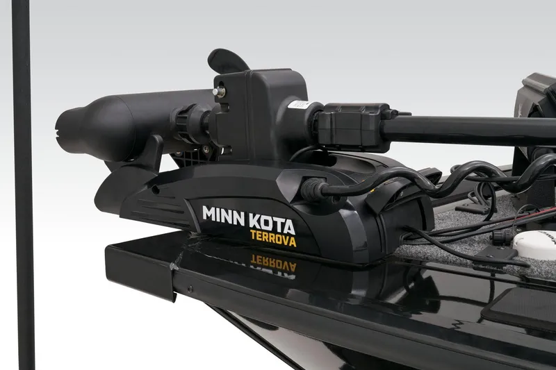 Slide: The Image of 2023 Tracker Targa V-19 WT boat interior with seating and control panel. - 18