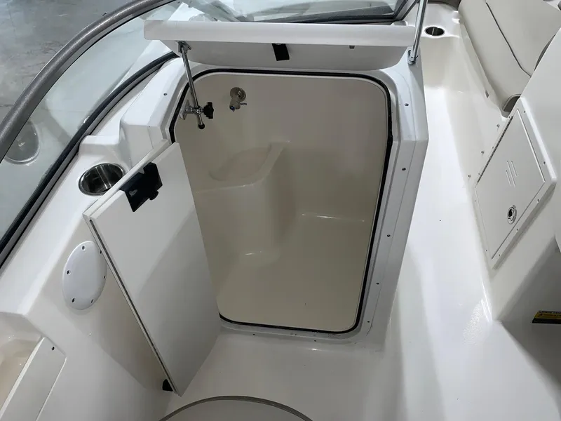 Slide: The Image of 2024 Key West 203 DFS boat interior storage compartment. - 14