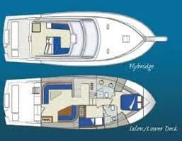 Slide: The Image of Jersey Cape 44 Sport Yacht 2007 - 45