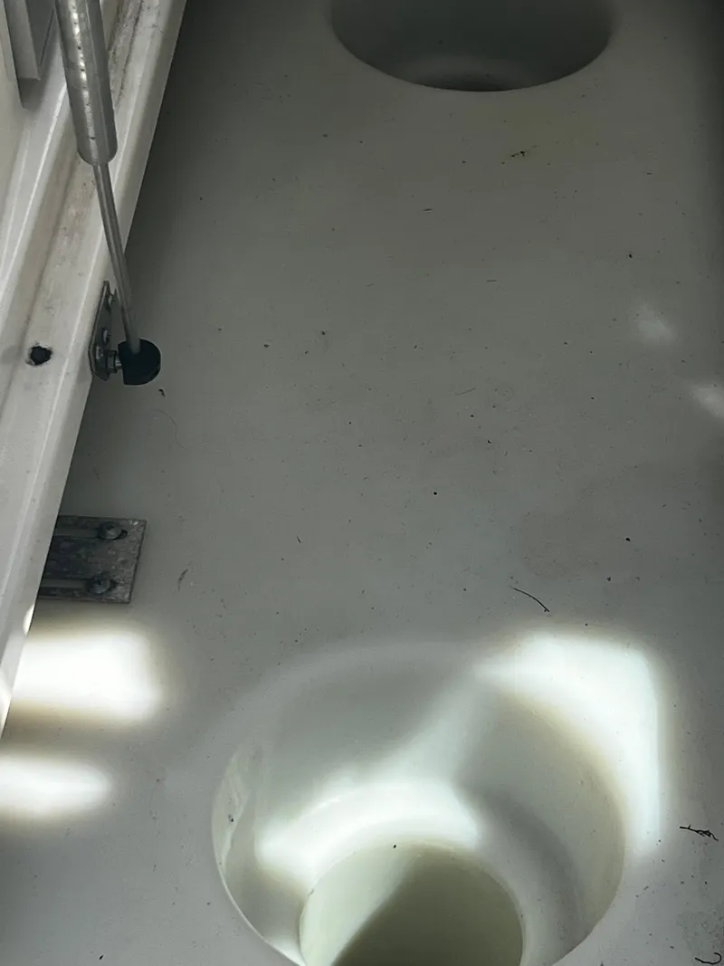 Slide: The Image of 2014 MasterCraft X-55 boat interior compartment with hydraulic lift. - 23