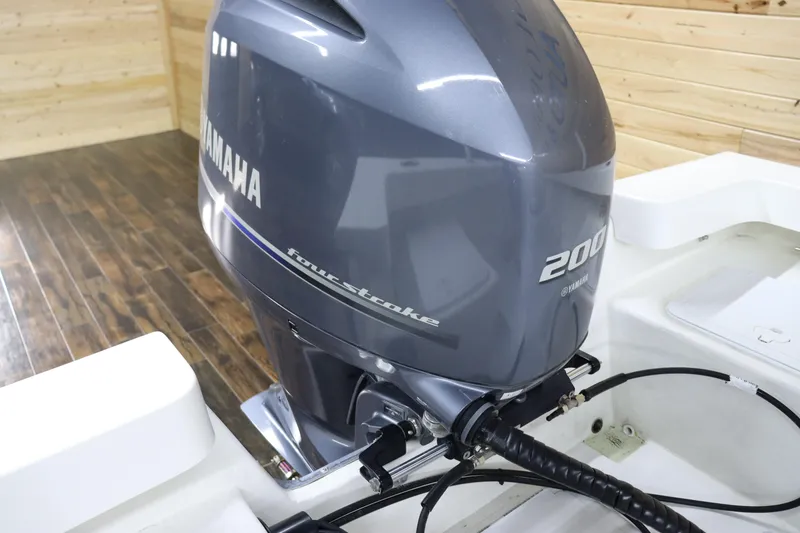 Slide: The Image of 2023 May-Craft 23 Cape Classic with Yamaha 200 horsepower outboard motor. - 14