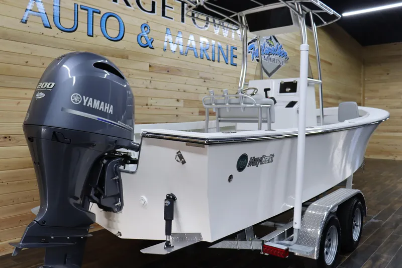 Slide: The Image of 2023 May-Craft 23 Cape Classic boat with Yamaha 200 engine at Georgetown Auto & Marine. - 3
