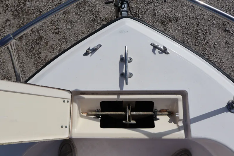 Slide: The Image of Bow deck of a 1994 Grady-White Adventure 208 boat. - 13