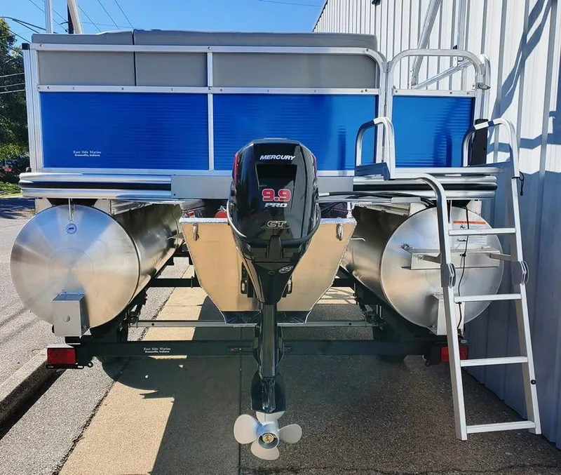 Slide: The Image of 4 step stern entry swim ladder & gate - 6