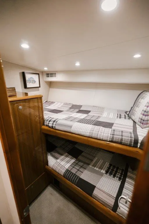 Slide: The Image of 2007 64 Viking CNV Evil Eyes Starboard Bunkroom - 19