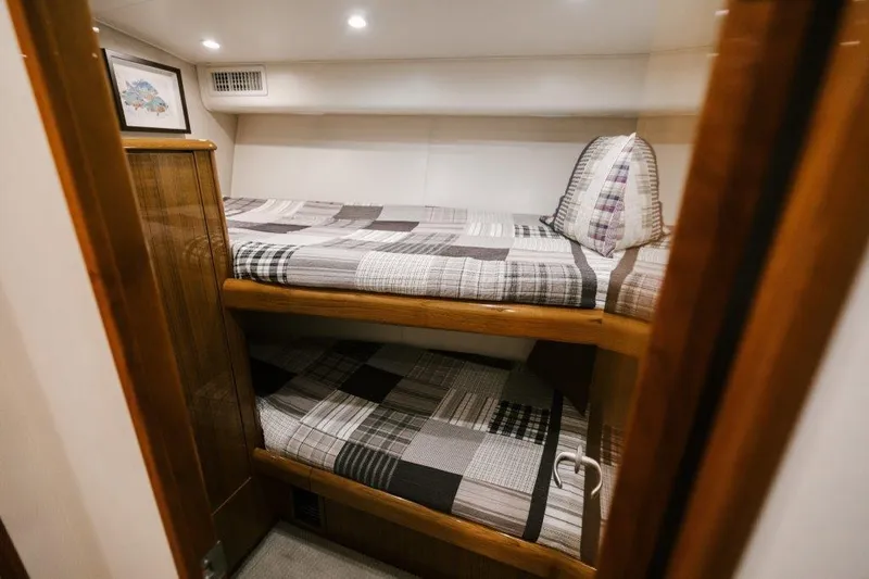 Slide: The Image of 2007 64 Viking CNV Evil Eyes Starboard Bunkroom - 21