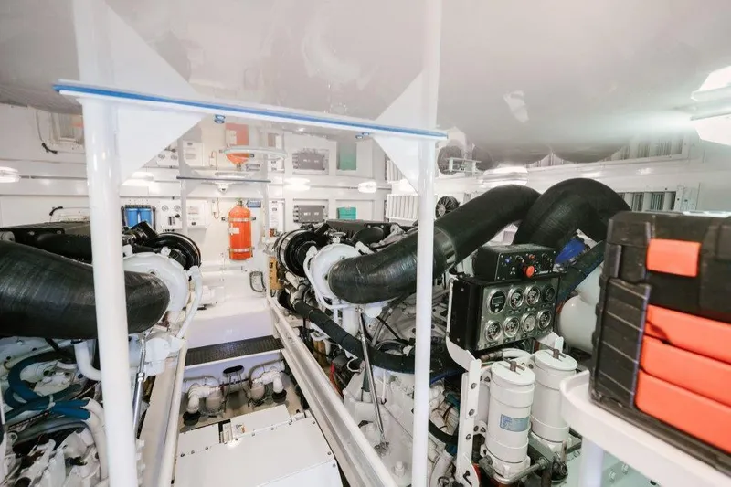 Slide: The Image of 2007 64 Viking CNV Evil Eyes Engine Room - 43