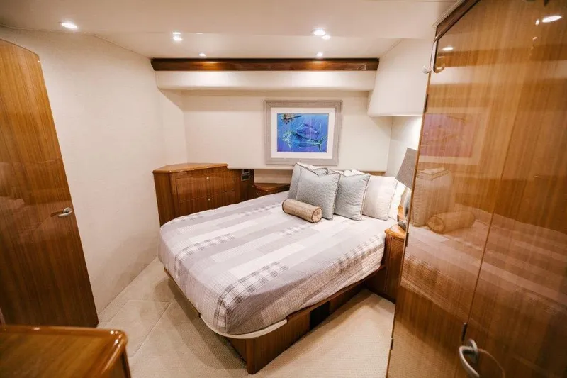 Slide: The Image of 2007 64 Viking CNV Evil Eyes Master Stateroom - 7