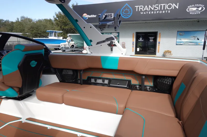 Slide: The Image of Interior of 2023 Malibu Wakesetter 23 LSV at Transition Watersports. - 14