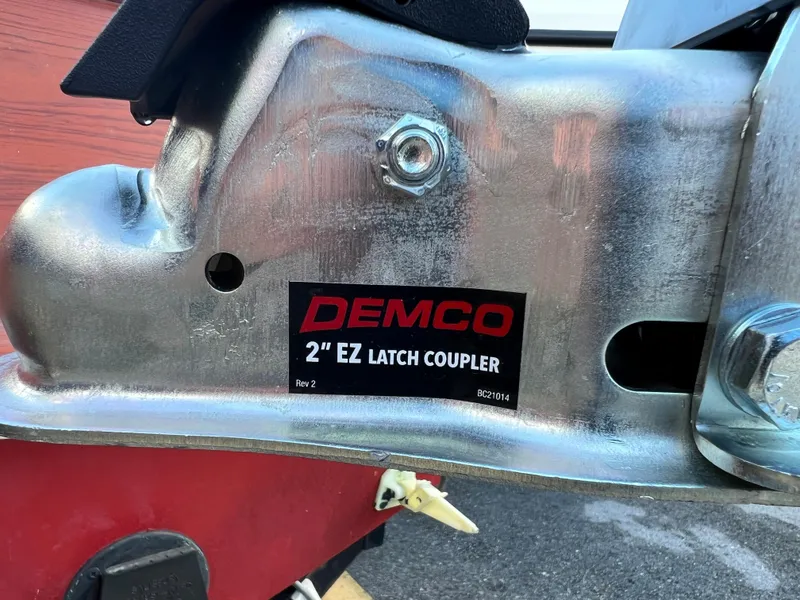Slide: The Image of 2023 Trailer DEMCO 2-inch EZ Latch Coupler close-up - 20