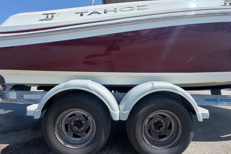 Slide: The Image of 2019 Tahoe 550 TS boat on trailer, Miami, Florida. - 69