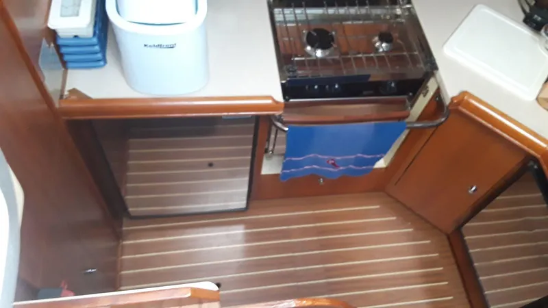 Slide: The Image of Galley with stove - 15