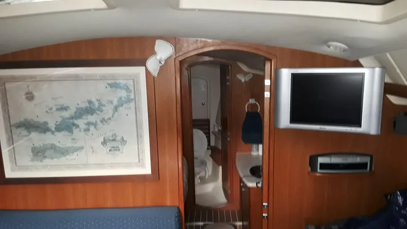 Slide: The Image of Main bulkheads showing TV - 35