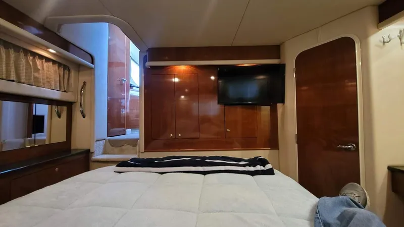 Slide: The Image of Main DC breaker panel of a 2003 Sea Ray 390 Motor Yacht. - 17