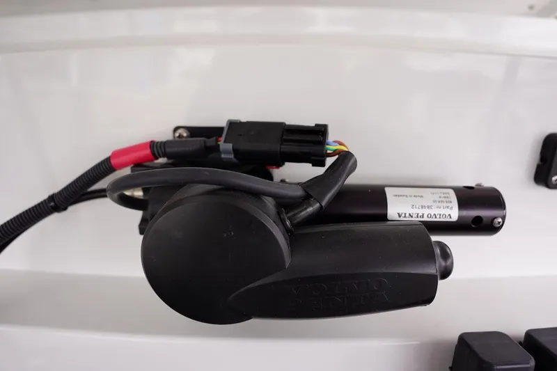 Slide: The Image of Volvo Penta component in a 2020 Novurania Chase boat. - 25