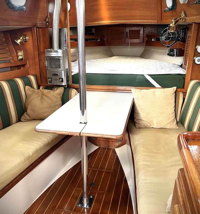 Slide: The Image of Retractable Table and V-berth - 4