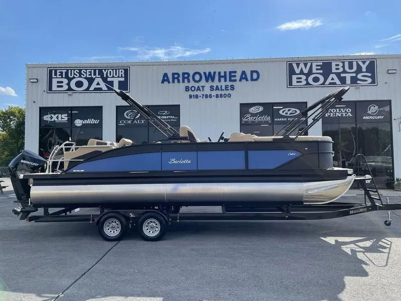 Slide: The Image of 2023 Barletta Cabrio 24 UE pontoon boat at Arrowhead Boat Sales. - 35