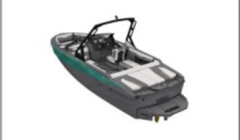 Slide: The Image of 2023 Axis T220 boat with sleek design and modern features. - 4