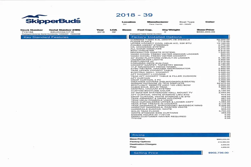 Slide: The Image of Tiara 39 OPEN 2018 - 10