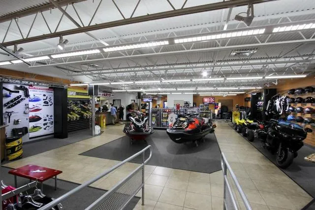 Slide: The Image of Showroom displaying 2023 Yamaha Waverunners Waverunner Superjet® and other watercraft. - 13