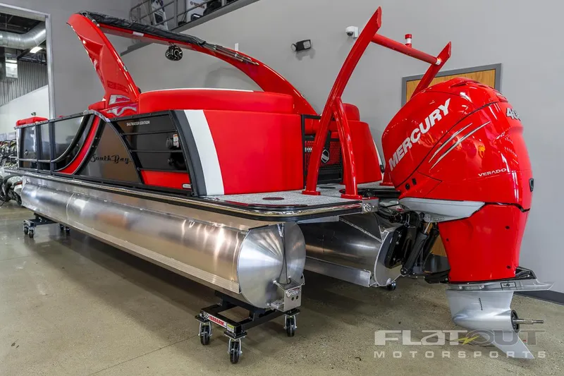 Slide: The Image of 2023 South Bay 523 RS 3.0 Plus Arch 400HP pontoon boat with Mercury engine. - 14
