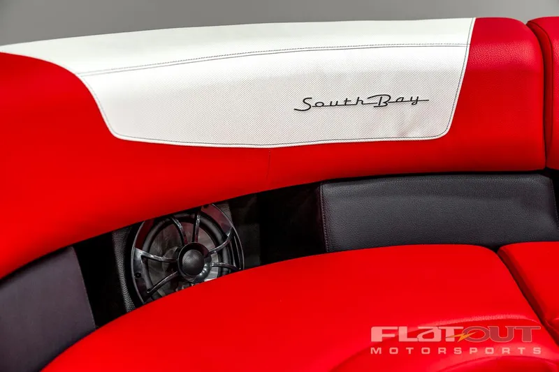 Slide: The Image of 2023 South Bay 523 RS 3.0 Plus Arch 400HP red and white interior detail. - 19