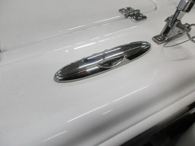Slide: The Image of 2023 Sea Pro 172 Bay Series boat deck hardware and latch. - 8