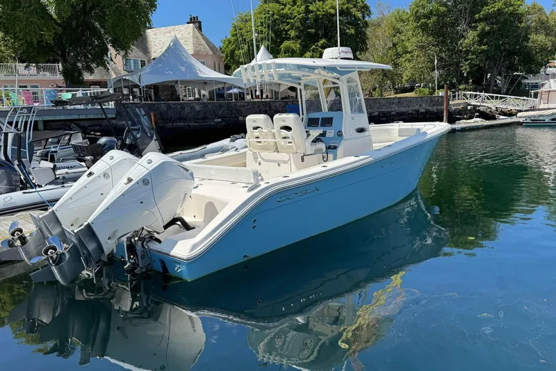 Slide: The Image of Cobia 280 Center Console 2023 - 2