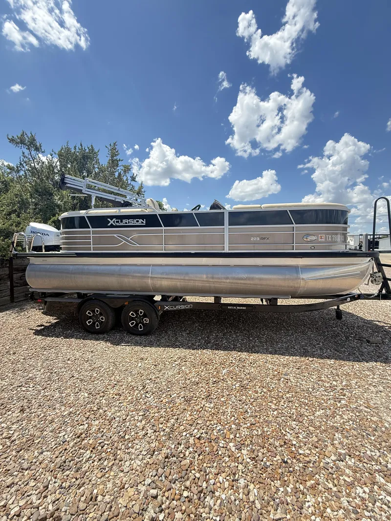 Slide: The Image of Xcursion Pontoons 223 RFX 2023 - 1
