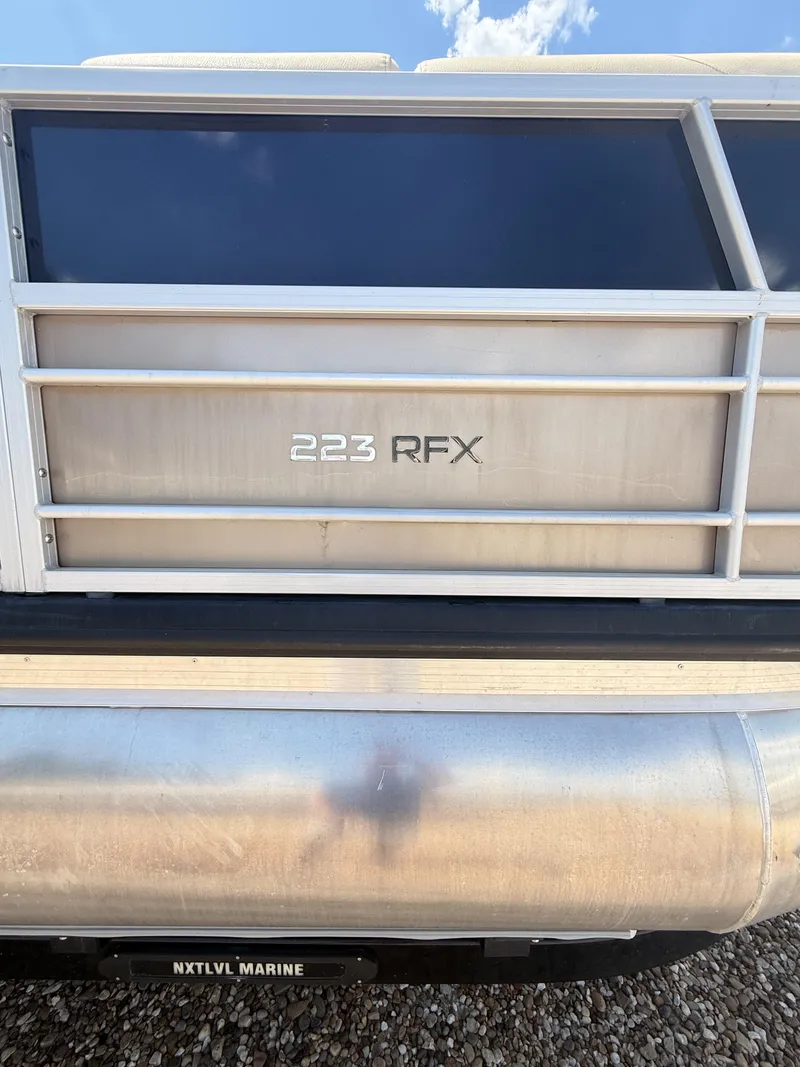 Slide: The Image of Xcursion Pontoons 223 RFX 2023 - 2