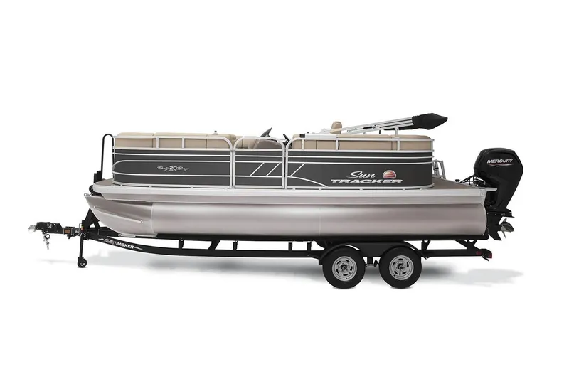 Slide: The Image of Sun Tracker Party Barge 20 DLX 2023 - 6