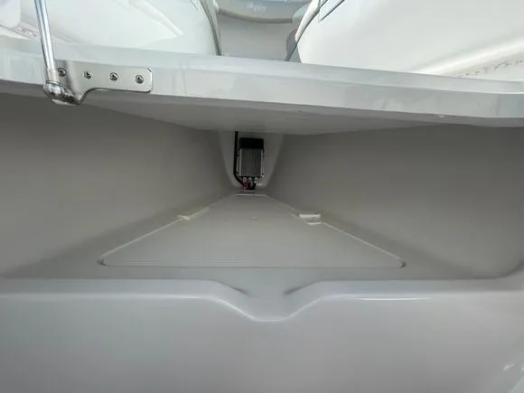 Slide: The Image of 2025 Mag Bay 43 Center Console boat interior storage compartment. - 40