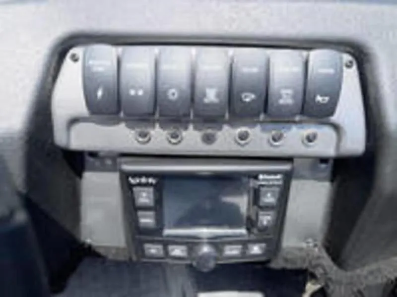 Slide: The Image of Control panel of 2022 Alumacraft Competitor 205 Sport boat. - 12