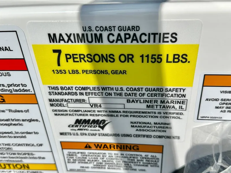 Slide: The Image of Bayliner VR4 Bowrider w/ 200HP Mercruiser! 2023 - 14