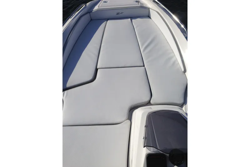 Slide: The Image of 2026 Zar Formenti ZF-3 Custom Colors Tender with sleek, cushioned deck design. - 10