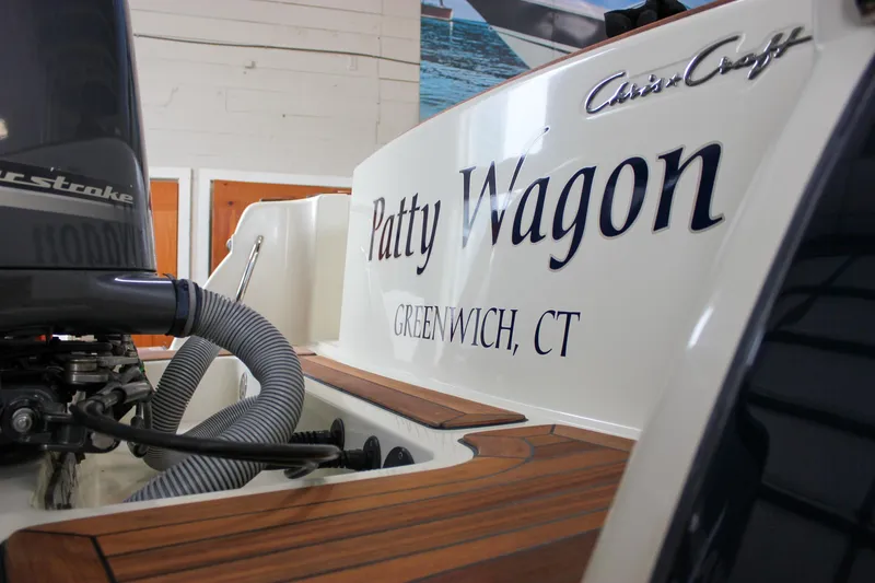 Slide: The Image of 2014 Chris-Craft Catalina 29 Sun Tender boat named "Patty Wagon" in Greenwich, CT. - 10