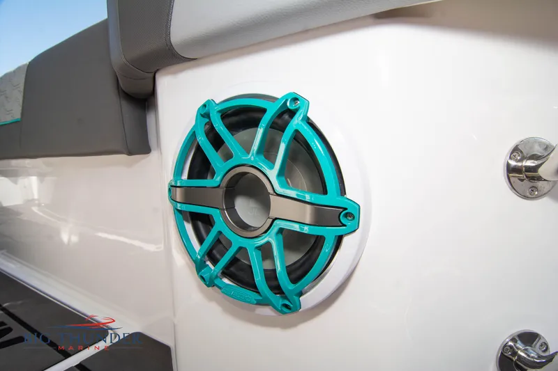 Slide: The Image of Speaker on a 2022 Fountain 32 NX boat. - 24