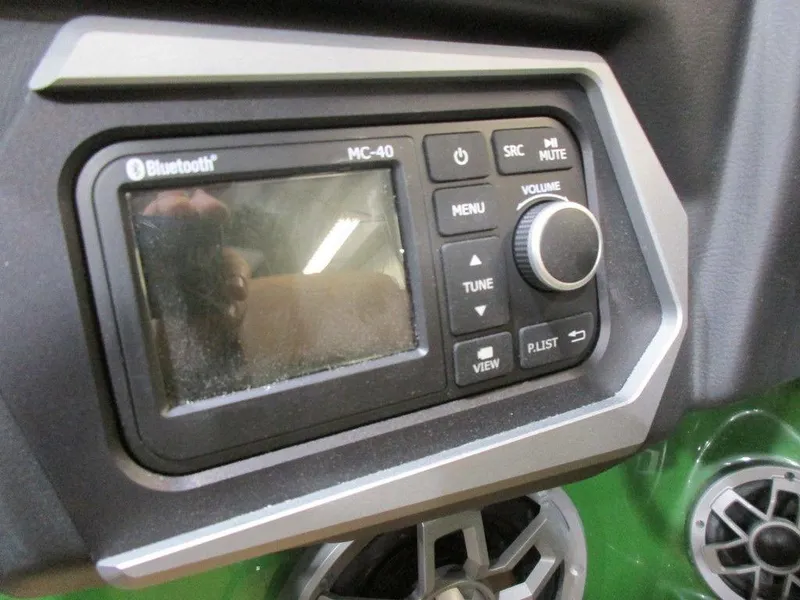 Slide: The Image of 2023 Axis A24 boat audio control panel with Bluetooth connectivity. - 11