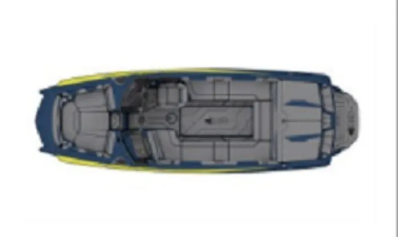 Slide: The Image of Top view of 2023 Axis A24 boat layout. - 21