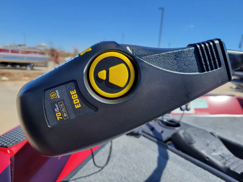 Slide: The Image of Close-up of 2023 Ranger RT188 boat control panel. - 2