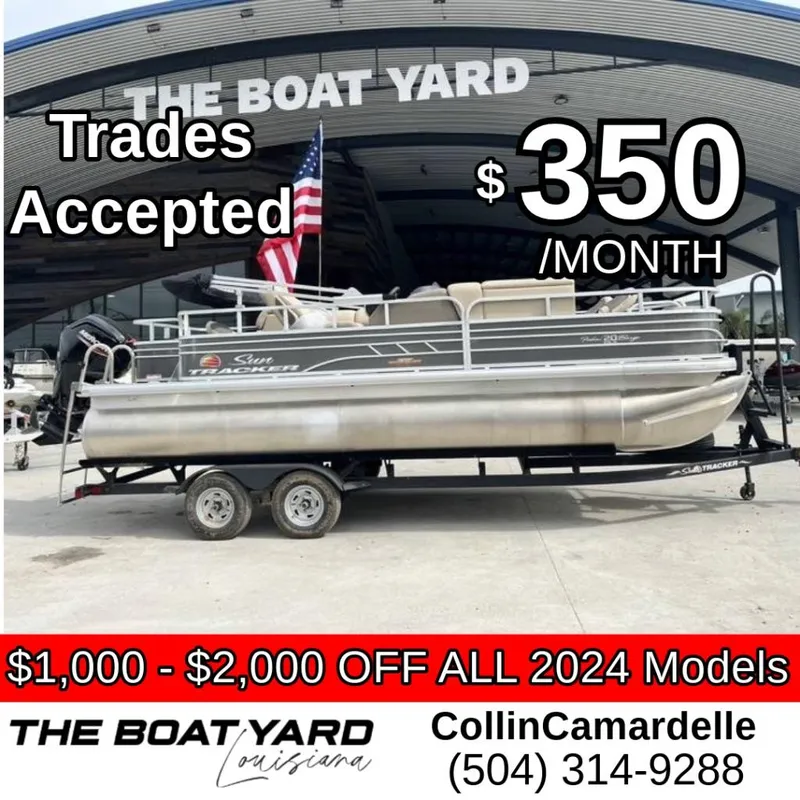 The Image of Sun Tracker Fishin' Barge 20 DLX 2024 - 1