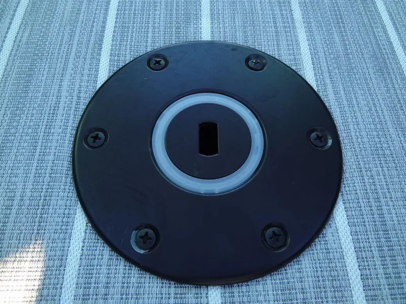 Slide: The Image of Round black fixture on striped surface, Berkshire 25RFX STS 3.0+, 2023 model. - 40