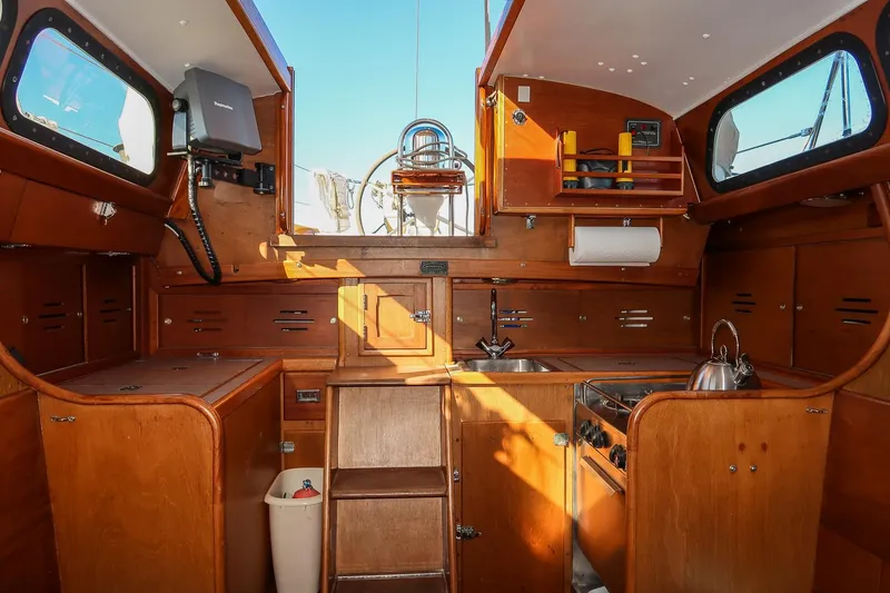 Slide: The Image of Hinckley Yachts Competition 41 1969 - 18