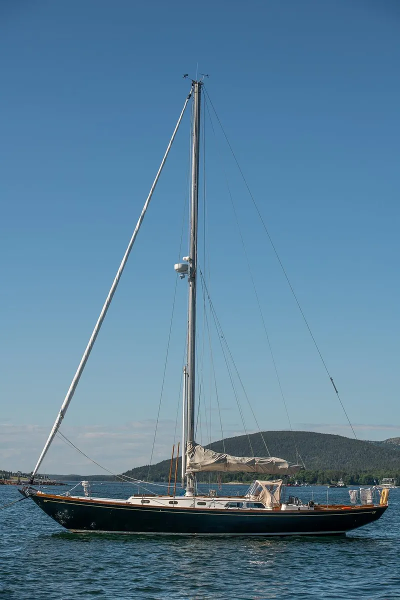 Slide: The Image of Hinckley Yachts Competition 41 1969 - 29