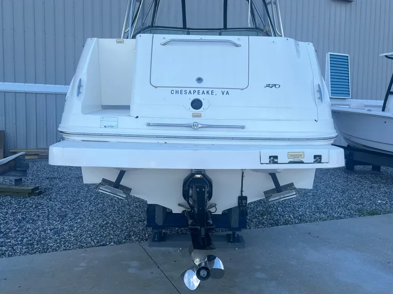 Slide: The Image of 2005 Sea Ray 270 Amberjack boat stern view in Chesapeake, VA. - 24