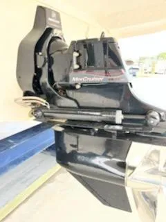 Slide: The Image of 2005 Sea Ray 270 Amberjack MerCruiser engine close-up. - 9