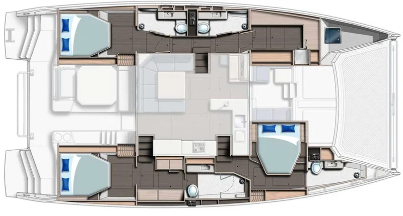 Slide: The Image of 3 cabins + utility room layout - 4