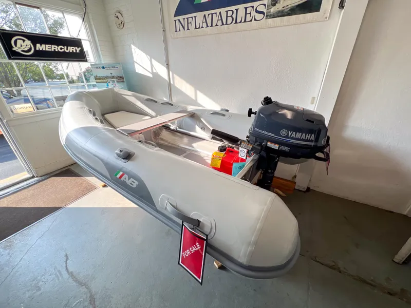 Slide: The Image of 2023 AB Inflatables 9.5 Lammina AL boat with Yamaha motor for sale. - 3