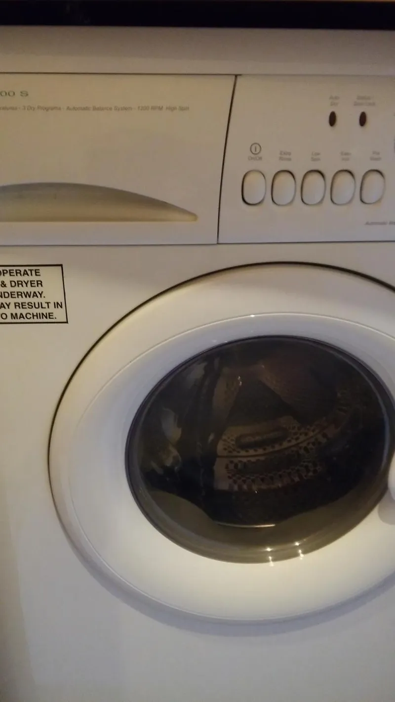 Slide: The Image of Front-loading washing machine with control panel and door. - 19